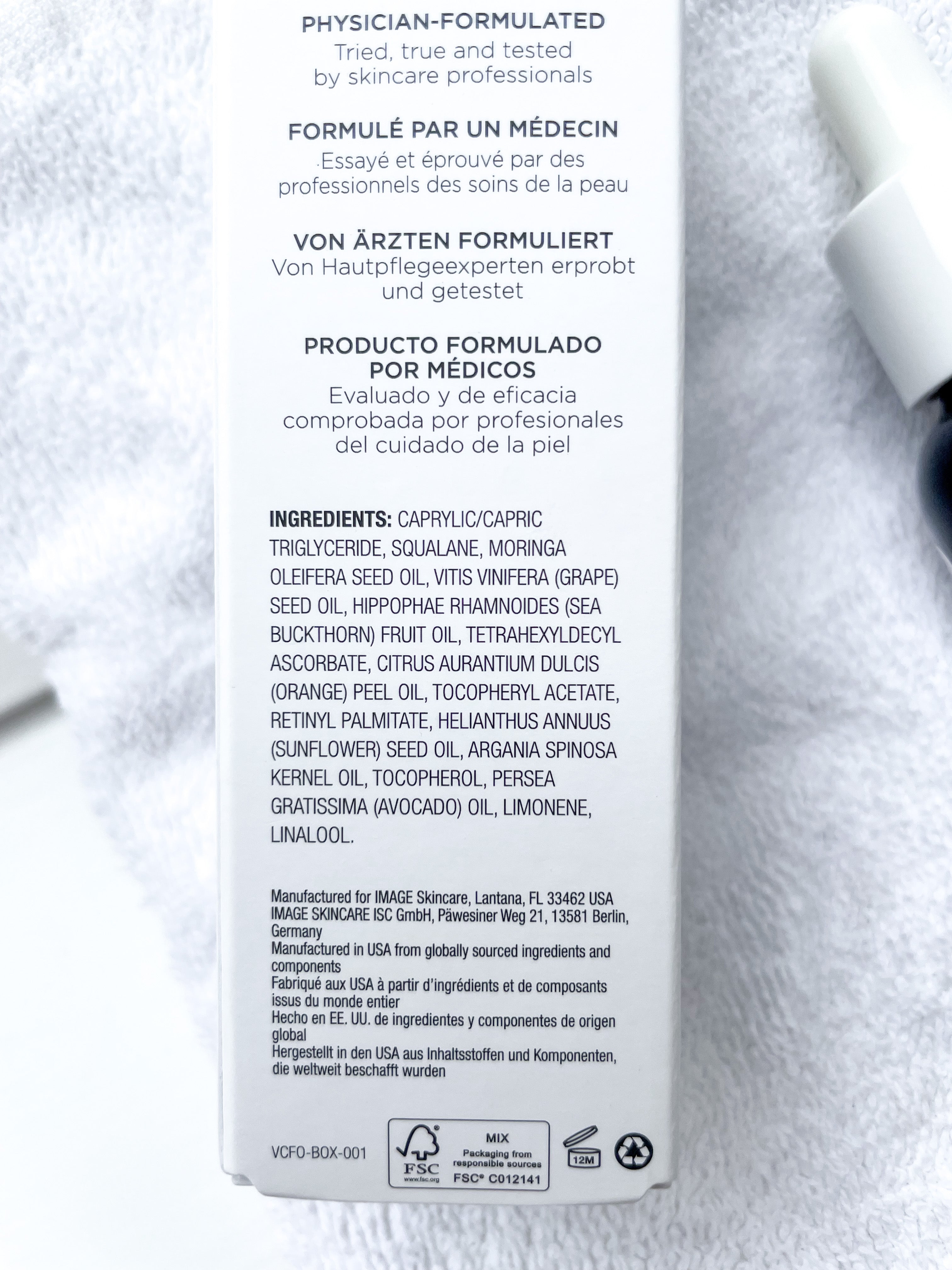 IMAGE SKINCARE, VITAL C HYDRATING FACIAL OIL