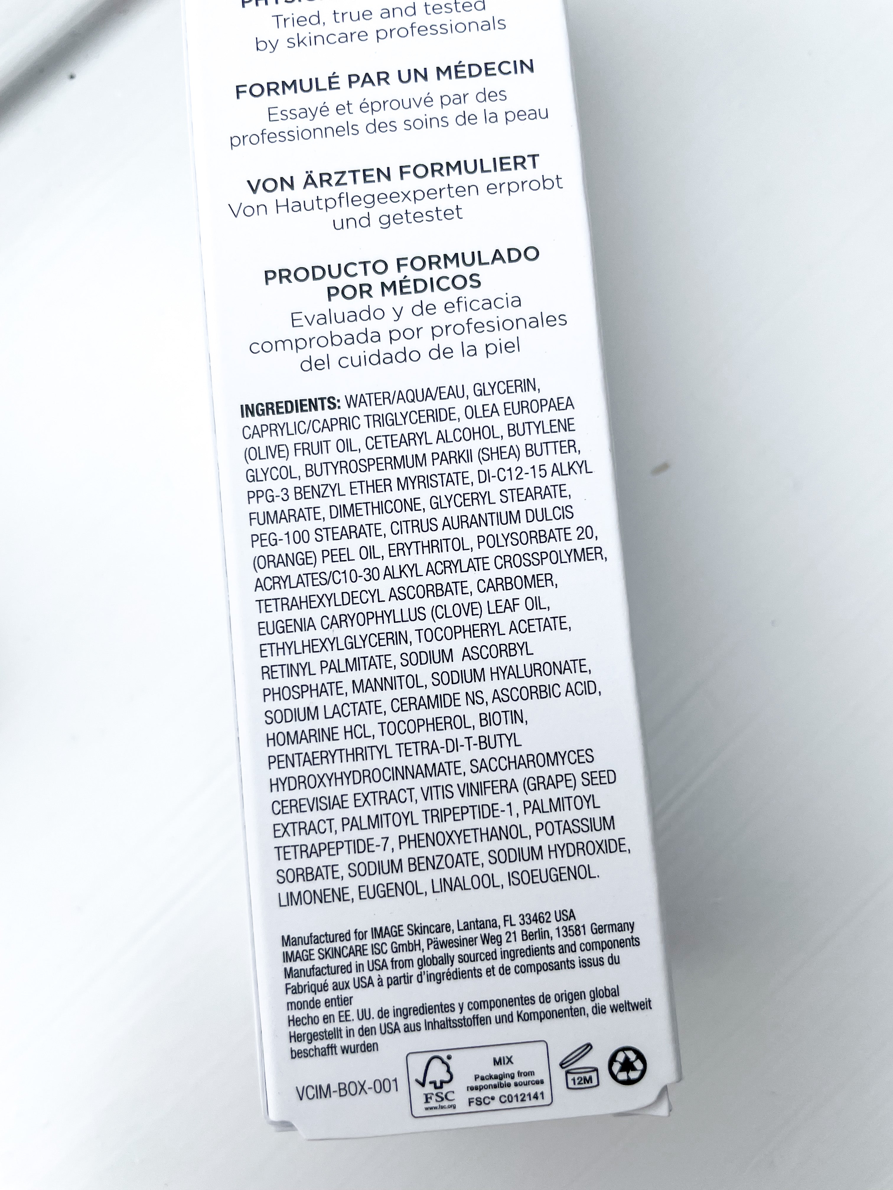 IMAGE SKINCARE, VITAL C HYDRATING INTENSE MOISTURIZER